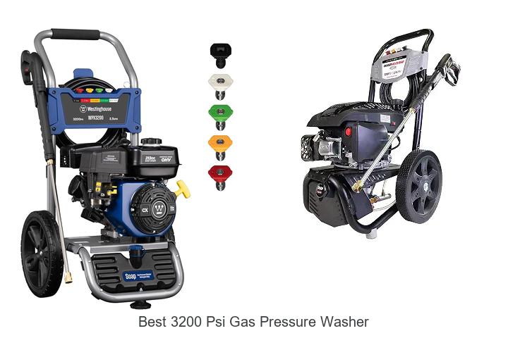 Top 12 Best 3200 PSI Gas Pressure Washer You Need Now