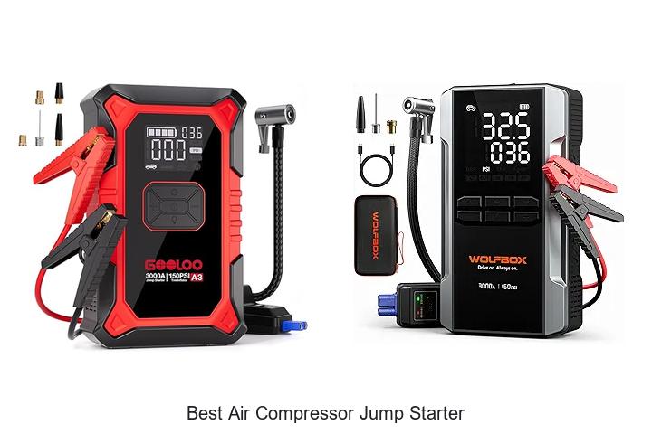 Top 12 Best Air Compressor Jump Starter You Can’t Miss!
