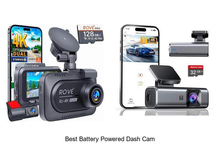 Top 15 Best Battery Powered Dash Cam You Can’t Miss
