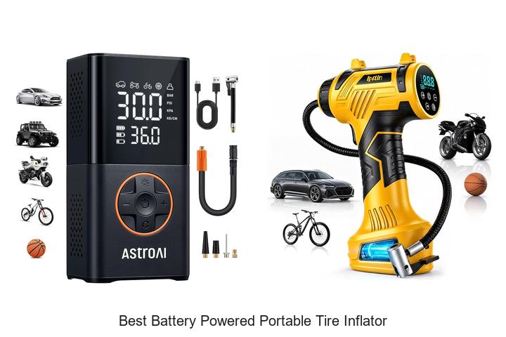 Top 15 Best Battery Powered Portable Tire Inflator You Need!