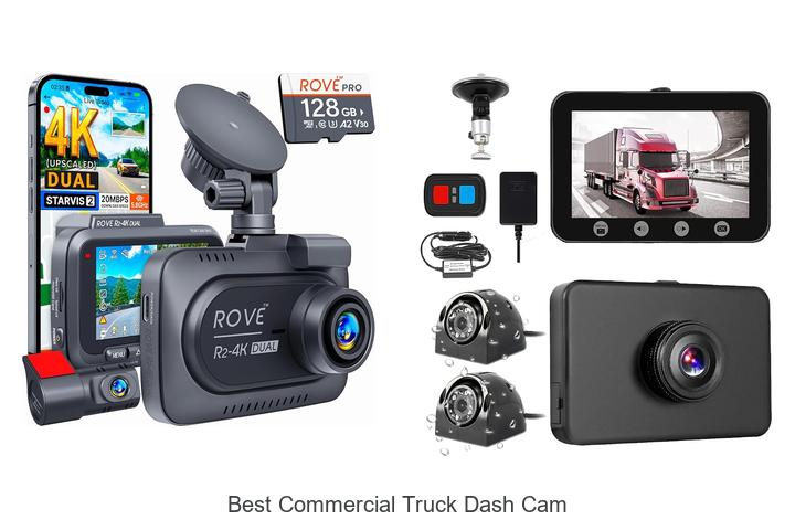 Top 12 Best Commercial Truck Dash Cam That Drivers Swear By