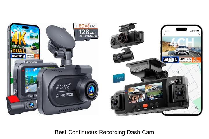 Top 12 Best Continuous Recording Dash Cam You Need Today