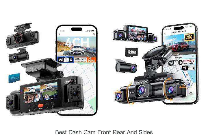 Top 12 Best Dash Cam Front Rear and Sides You Need Now