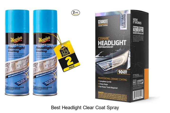 BEST HEADLIGHT CLEAR COAT SPRAY TO RESTORE SHINY LIGHTS!