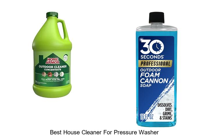 BEST HOUSE CLEANER FOR PRESSURE WASHER THAT WORKS FAST!