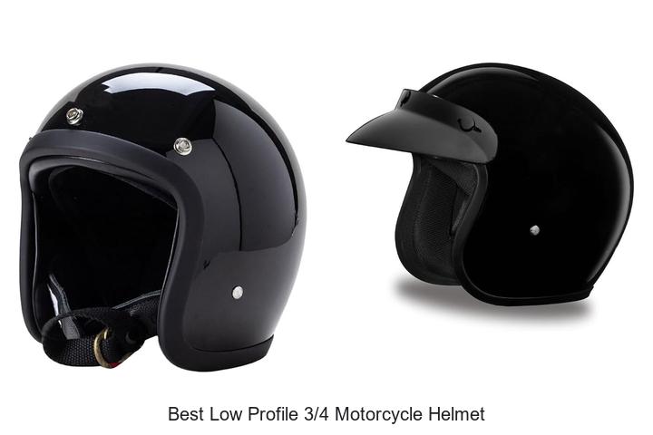 Best Low Profile 3/4 Motorcycle Helmet You Can’t Miss!