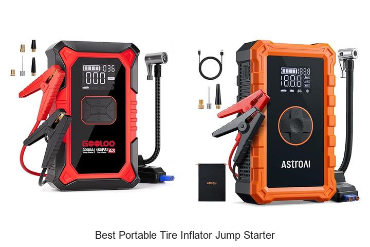 Top 12 Best Portable Tire Inflator Jump Starter Revealed!