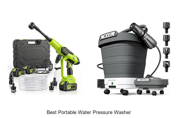 Top 12 Best Portable Water Pressure Washer You Need Now