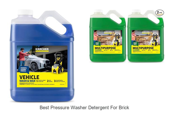 Top 15 Best Pressure Washer Detergent for Brick Revealed