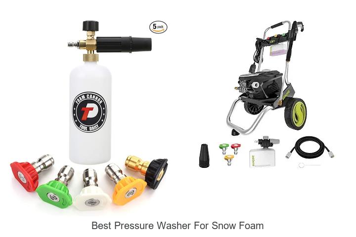 Top 12 Best Pressure Washer for Snow Foam You Need Now
