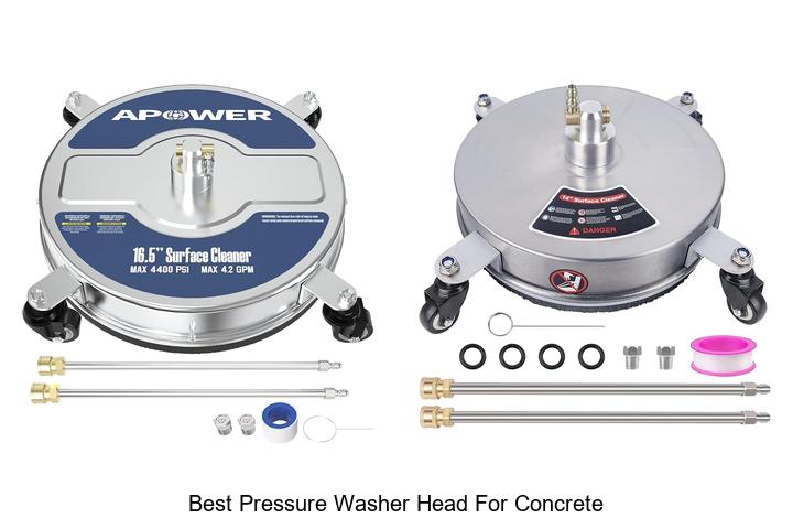 Top 15 Best Pressure Washer Head for Concrete Reviews!