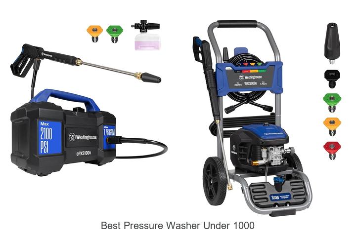 Top 12 Best Pressure Washer Under 1000 You Can’t Miss!