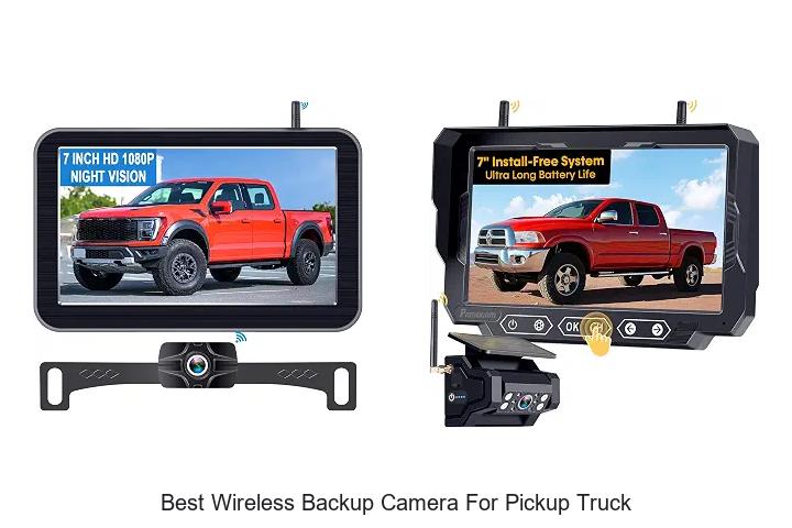 Top 12 Best Wireless Backup Camera for Pickup Truck Now!